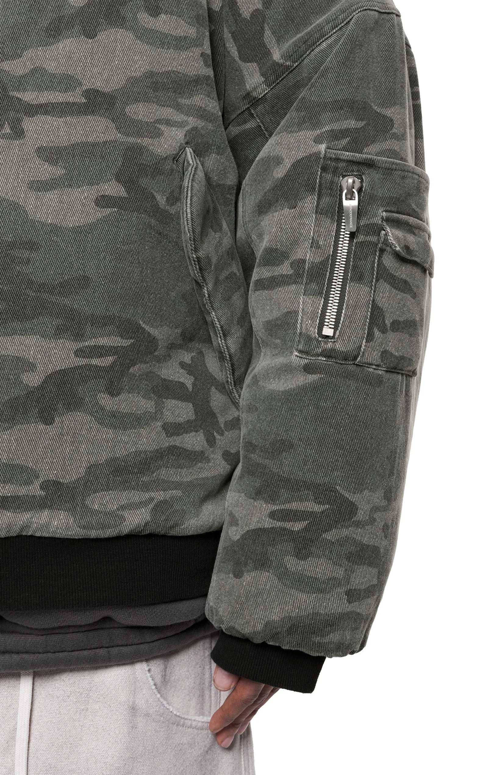 ARNODEFRANCE - CAMO BOMBER JACKET | ARNODEFRANCE - Industrial